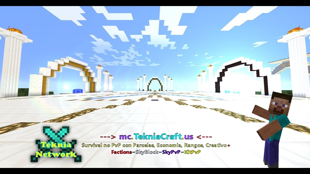 Server de Minecraft | 1.7.5 No Premium | Parcelas ,SkyPvP , SkyBlock , Factions, Creativo y Mas.