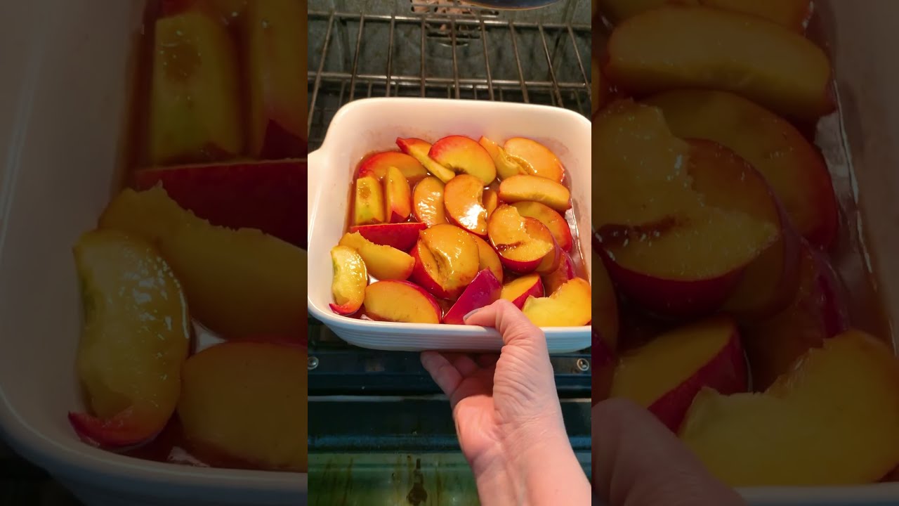 Easy Baked Peaches Is The Perfect Summer Dessert Bakedpeaches Summerdessert Summerfruits