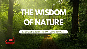 The Wisdom of Nature: Lessons from the Natural World