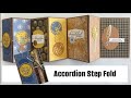 Like Fun Fold Cards? Accordian Step Card Tutorial