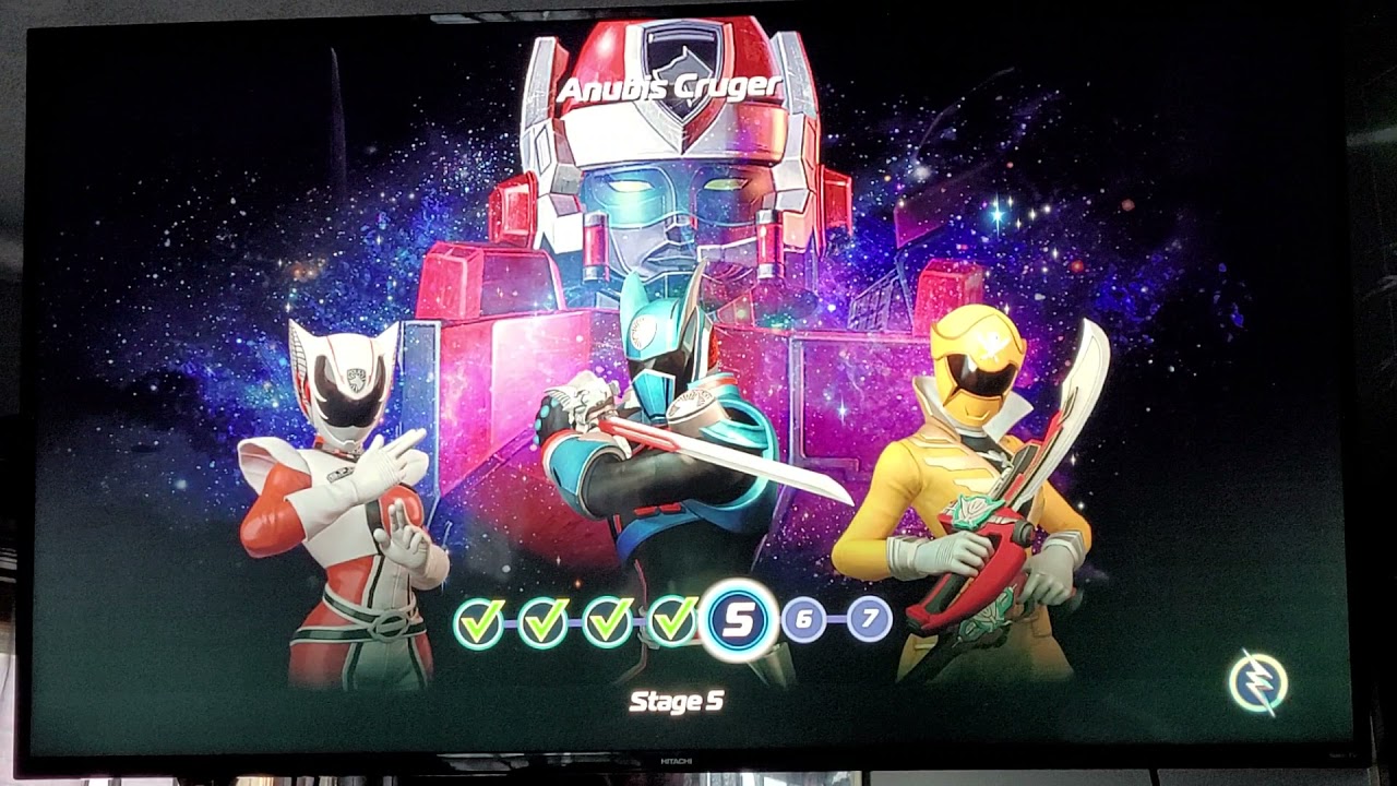 Power Rangers Battle For The Grid Anubis Cruger Arcade Mode