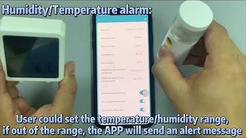 Tuya Wi-Fi Temperature & Humidity Sensor