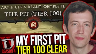 Diablo 4 - Hardcore Pit Tier 100 Clear (Season 4)