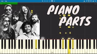 What A Fool Believes - Piano Parts ONLY - The Doobie Brothers chords