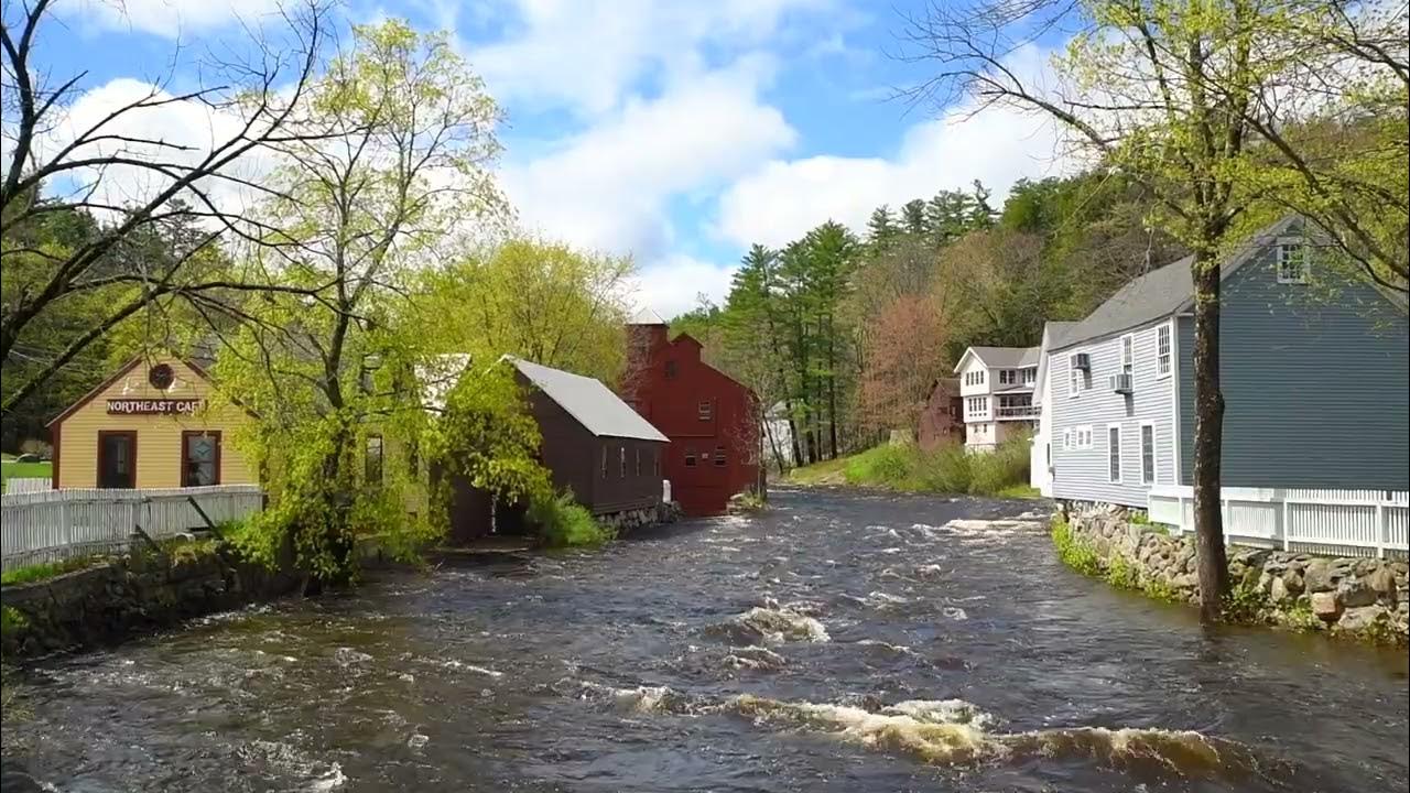 New Boston, NH, Piscataquog River HD 1080p YouTube
