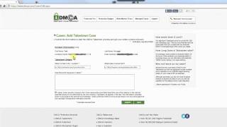 How to create professionally managed takedown using DMCA.com