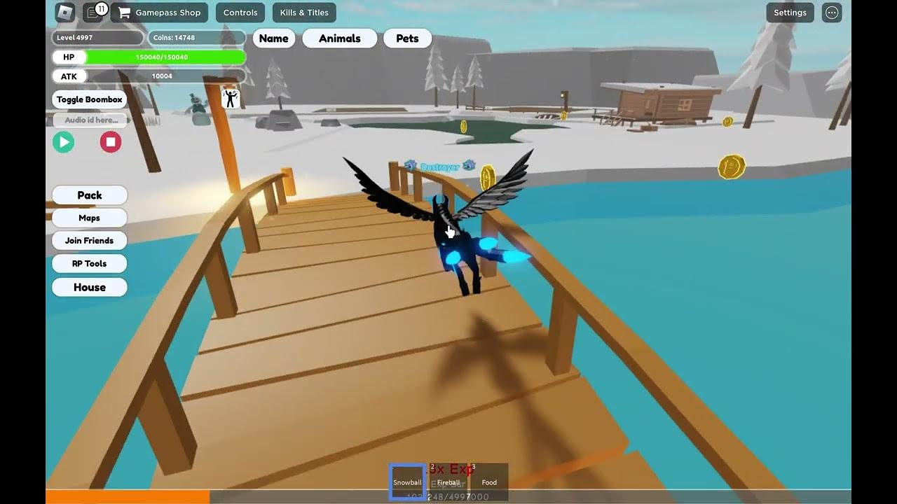 Reaching Level 5k In Animal Simulator Roblox YouTube