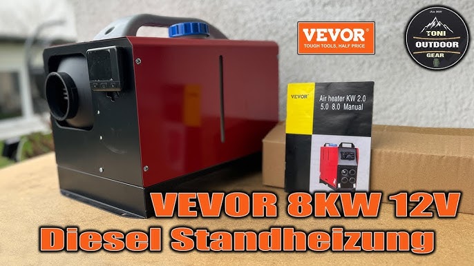 Diesel Standheizung 5kw / 12 Volt von Vevor. Modell XMZ-D1 #vevor 