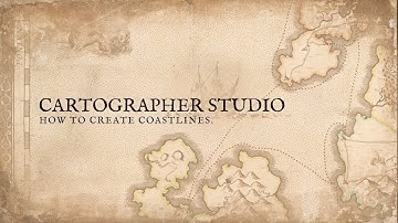 Add Coastline Effects to Your Fantasy Maps with Cartographer Studio Brushes