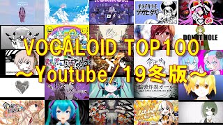 【Youtube版】VOCALOID楽曲再生数TOP100！