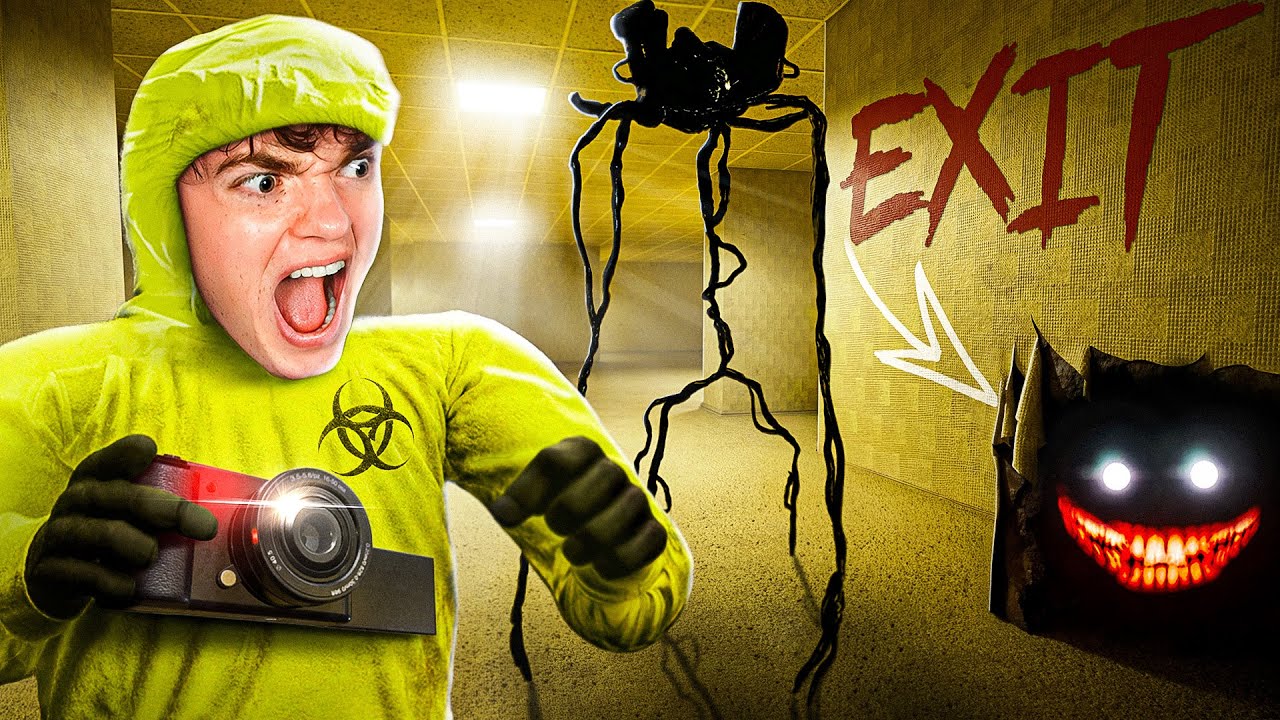 Ich betrete die BACKROOMS...🫨☠️