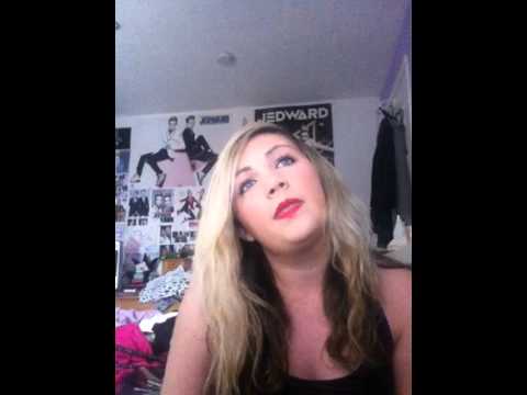 Me singing pixie Lott's version of use somebody