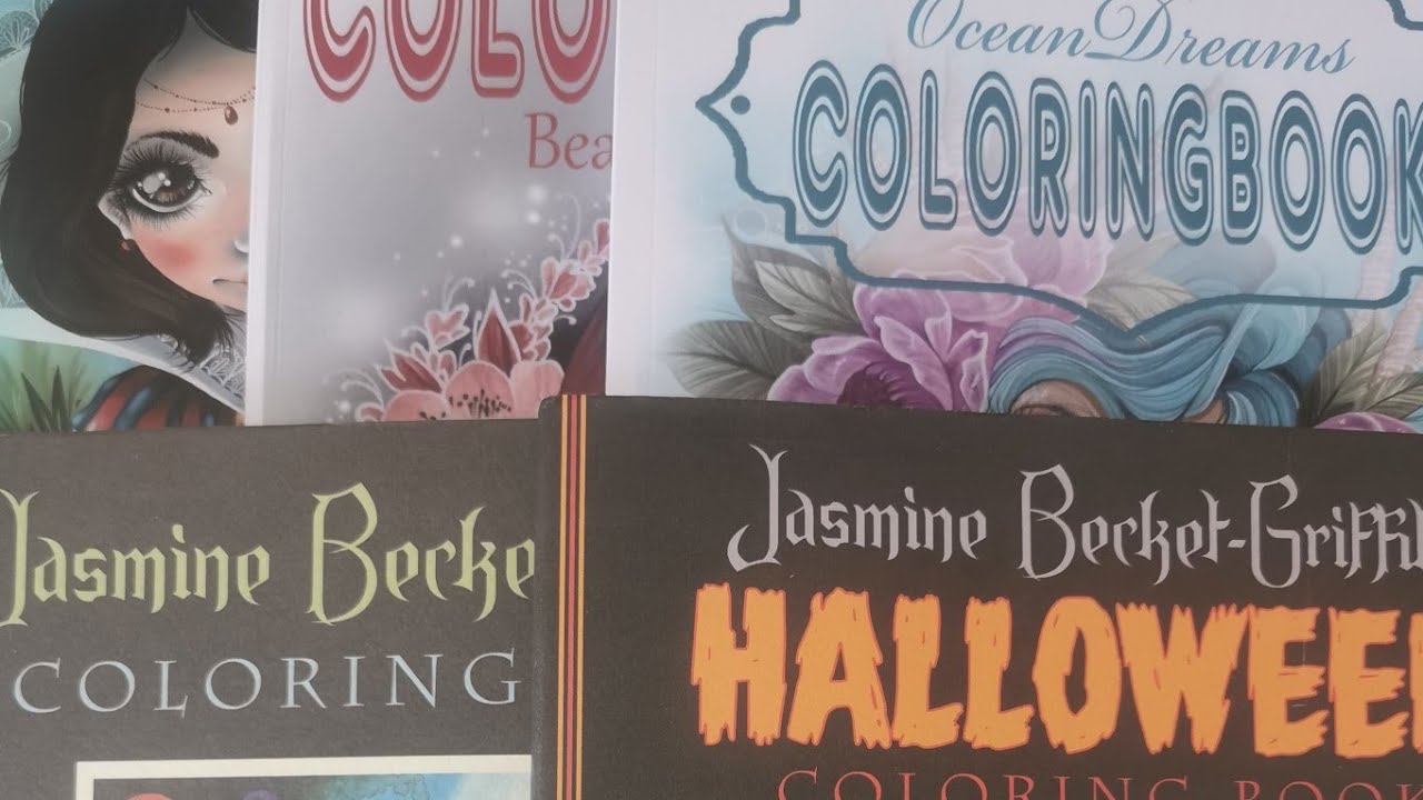 Colouring Book Collection & Completed Pages 2025 ~ Part 9