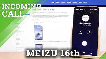 Incoming Call Screen in Meizu 16th – Discover Available Options in Incoming Call Screen