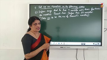 Maths07   Chapter 04   Simple Equations   Video 02   Ex 4 1 Qns 3,4,6