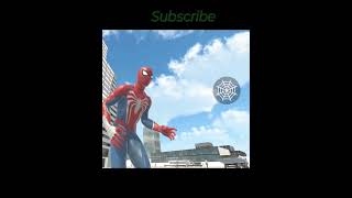 Red spiderman and red Ironman in Vice City - mobile GTA funny gameplay