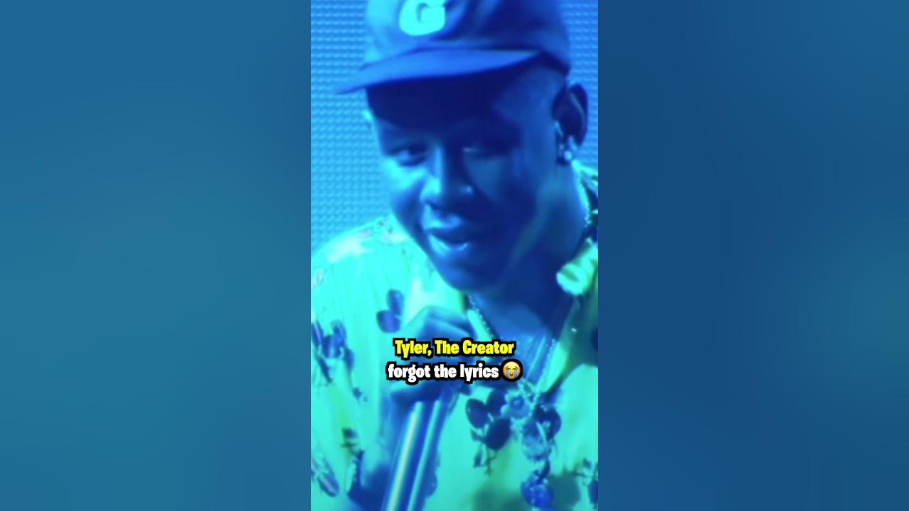 Tyler, The Creator Forgot The Lyrics