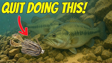3 Big Mistakes Most Anglers Make Fishing a Football Jig!