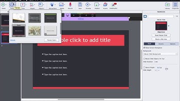 How do I apply themes?
