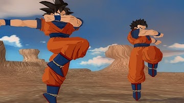 Goku & Gohan (Mystic) Fusion Dance | Gokhan (Metamoru) | DBZ Budokai Tenkaichi 3 [MOD] + [DOWNLOAD]