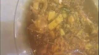 طريقة صالونة دجاج مع كبدة دجاج والبطاطChicken and Potatoes Skillet