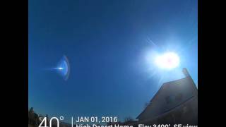 Weather time lapse,  January 1 2015