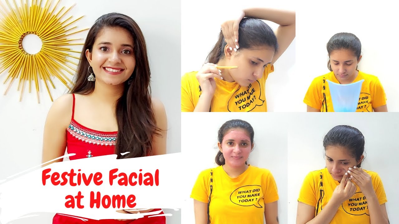 FESTIVE FACIAL AT HOME | STEP BY STEP FACIAL | DIWALOG2020 DAY 1| BANSI UNADKAT