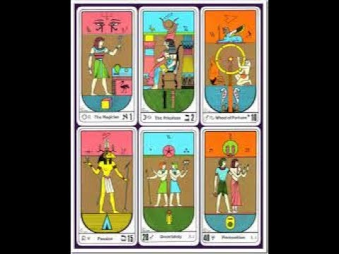 tirada tarot egipcio tres cartas