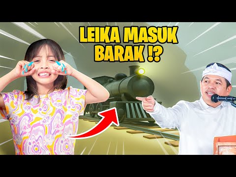 LEIKA MENEMUKAN KOTA PENUH ZOMBIE 😱😰 GAME DEADLY RAILS [ROBLOX INDONESIA]