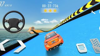 Mega Ramp Car Racing Stunts 3D Game - Android | car stunt game | racing stunt car 3d android screenshot 5