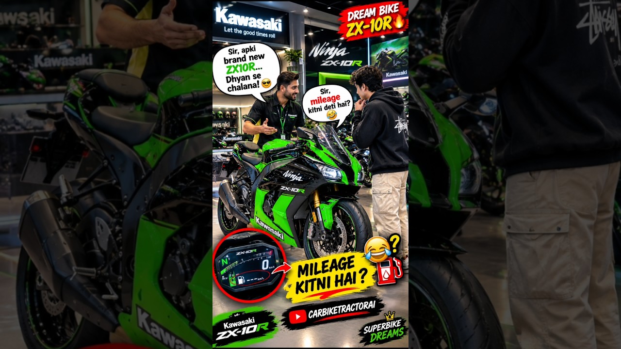 New ZX-10R Lene Showroom Gaya 😎🏍️ | “Sir, Dhyan Se Chalana