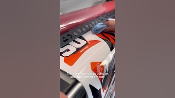 How dirtbike graphics are made | Backyard Design