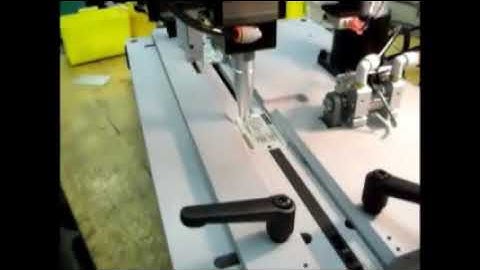 Dot Pin Marking / Name Plates with automated shuttle feed system