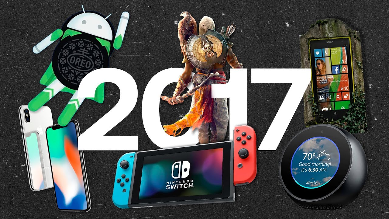 The year of the iPhone X, the Nintendo Switch, and the farewell to