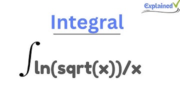 Integral of ln(sqrt(x))/x (substitution)