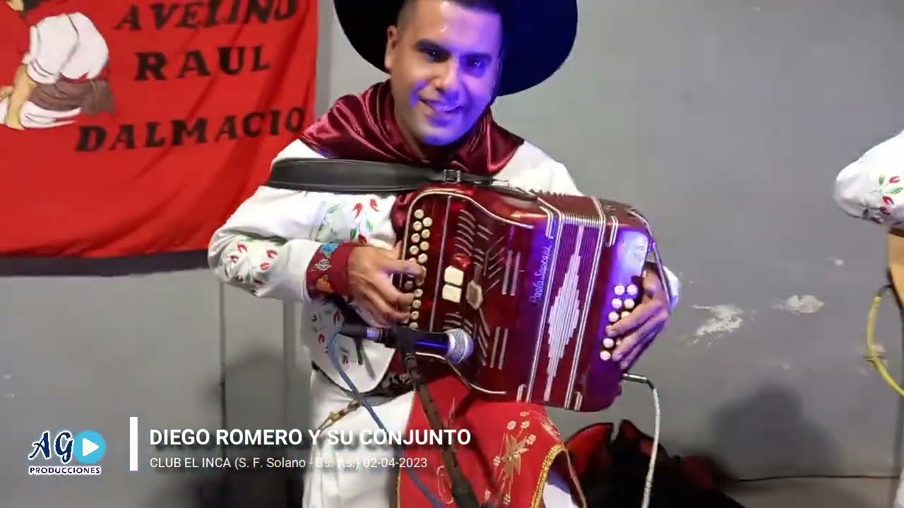 DIEGO ROMERO Y LA FUERZA TARRAGOSERA | CLUB EL INCA 02 04 2023 (S. F. Solano) @A.G.Producciones