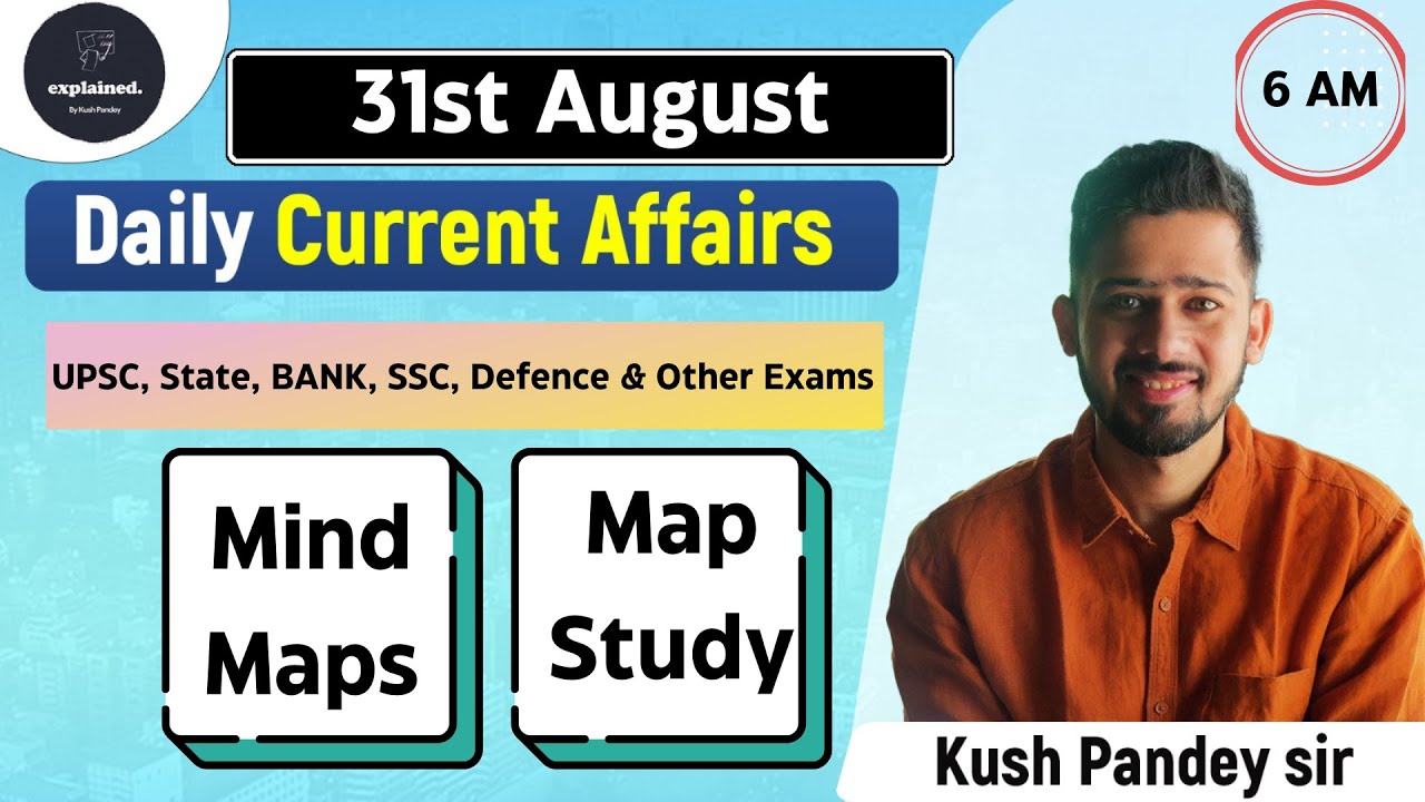 31st August Current Affairs 2023 | Current Affairs Today | Daily ...