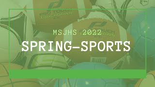 MSJHS Spring Sports Assembly 2022