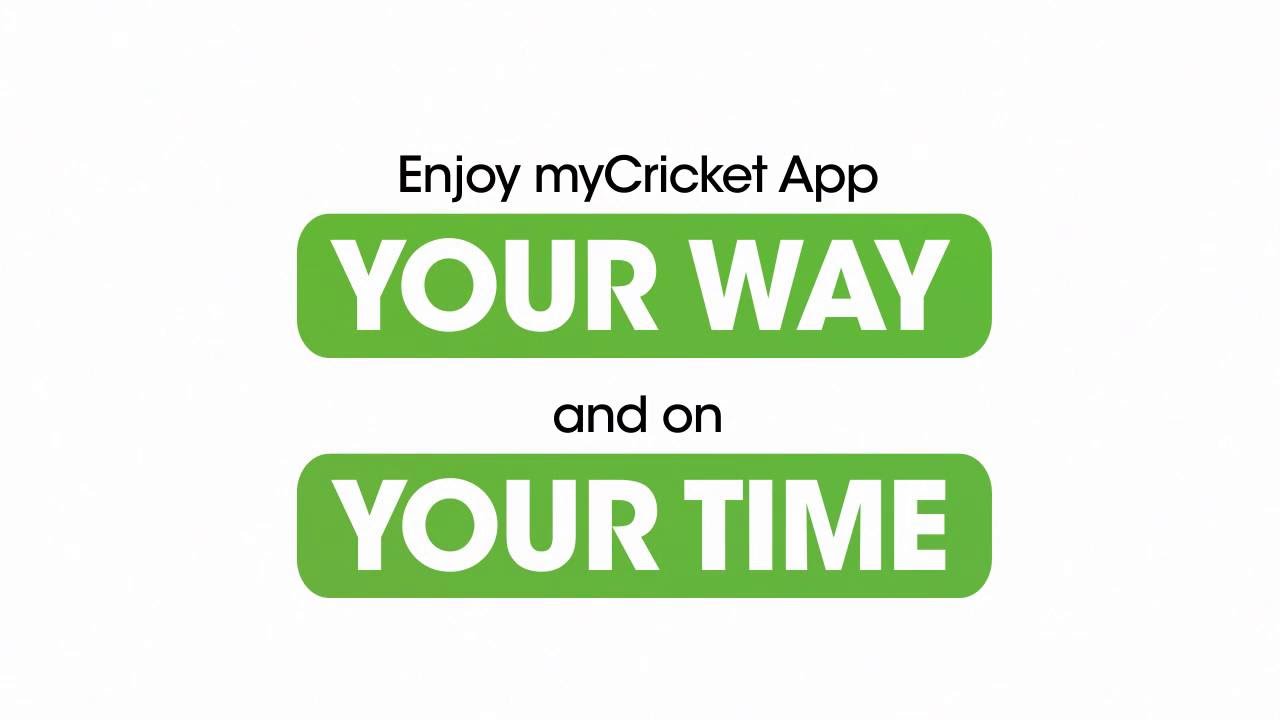 my cricket app