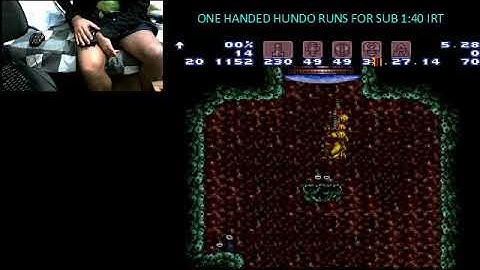 One handed suitless Maridia with bluesuit 1 (RBO Strat)