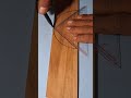 simple wayang to make a 90 degree angle #woodworking #carpenter #measure #tipsandtrick #diy #tips