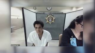 Son arrested in connection with mother's death in court