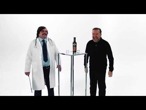 Ricky Gervais Dutch Barn Vodka Advert Outtakes - YouTube