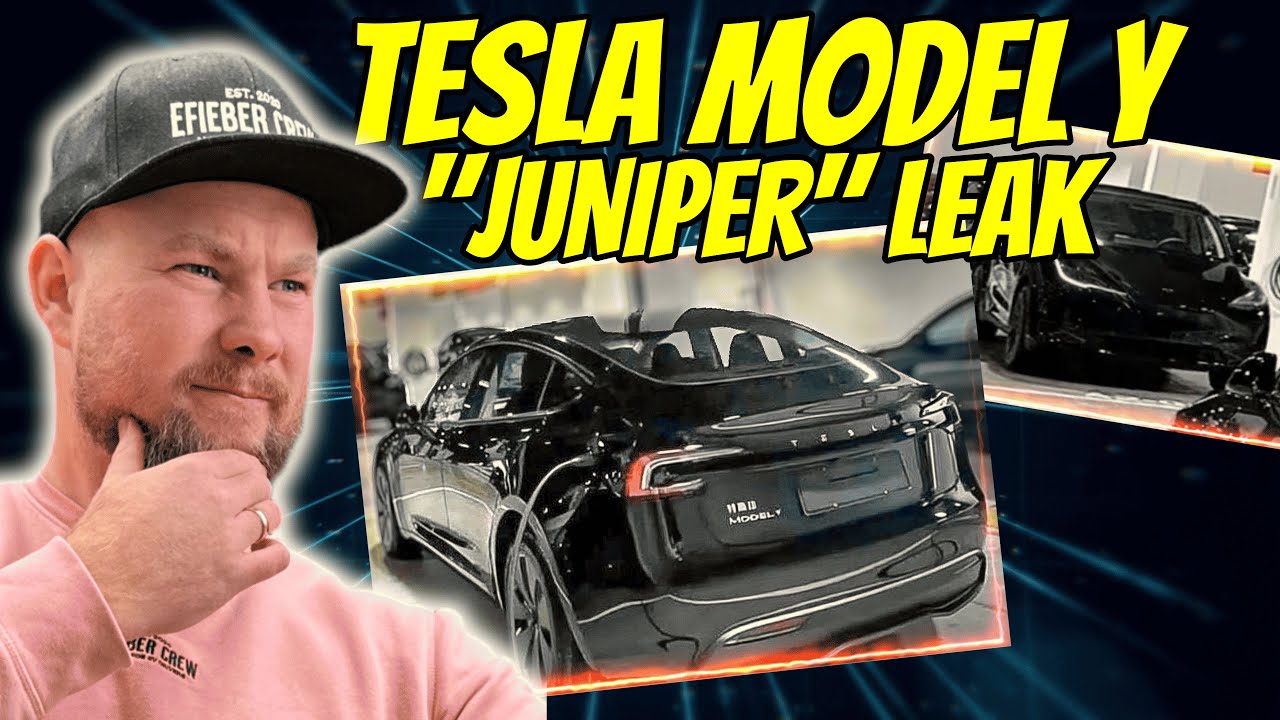 LEAK! BILDER vom TESLA MODEL Y FACELIFT "JUNIPER" aufgetaucht - FAKE