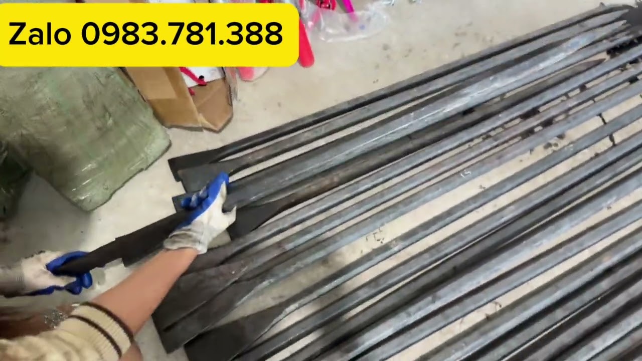 Xà beng thép đúc liền nguyên khối to dài chắc khoẻ giá rẻ tại lò !