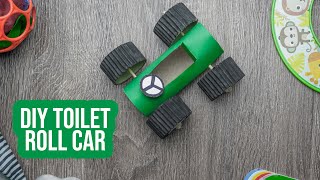 Toilet Paper Roll Car for Kids | Toilet Paper Race Car | Do It Yourself craft | DIYIndian screenshot 2