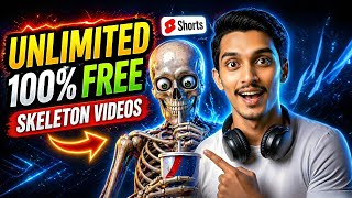 Create Viral Skeleton Shorts Today (100% FREE Method) screenshot 2
