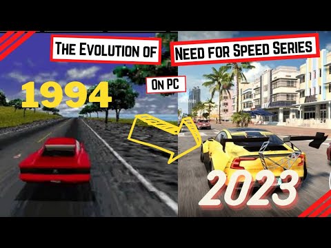 Evolution of Need for Speed Games 1994-2019 