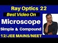 Ray Optics 22 : Microscope - Simple Microscope & Compound Microscope - JEE/NEET