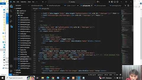 Video 10 Image pada sistem informasi laundry
